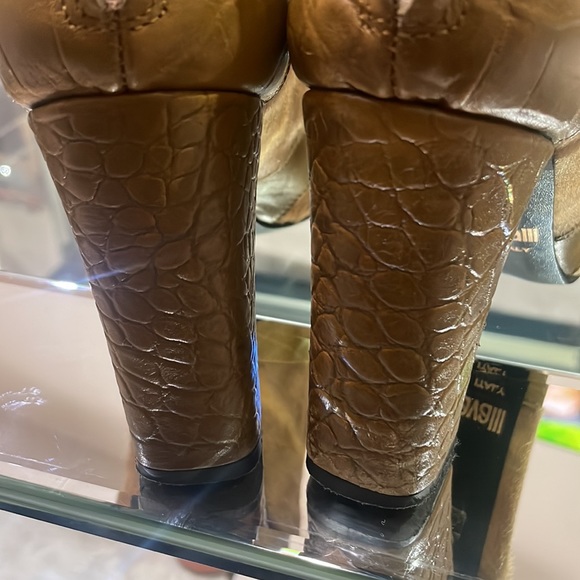 Just Cavalli Ankle Boots Fur Leather - Picture 11 of 12